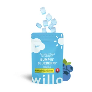 Willo 200mg THC Gummies - Bumpin' Blueberry (Day)