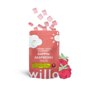 Willo 200mg THC Gummies - Rappin' Raspberry (Day)