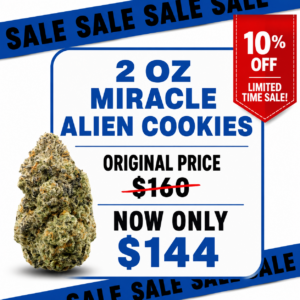 Miracle Alien Cookies 2oz Special 56g